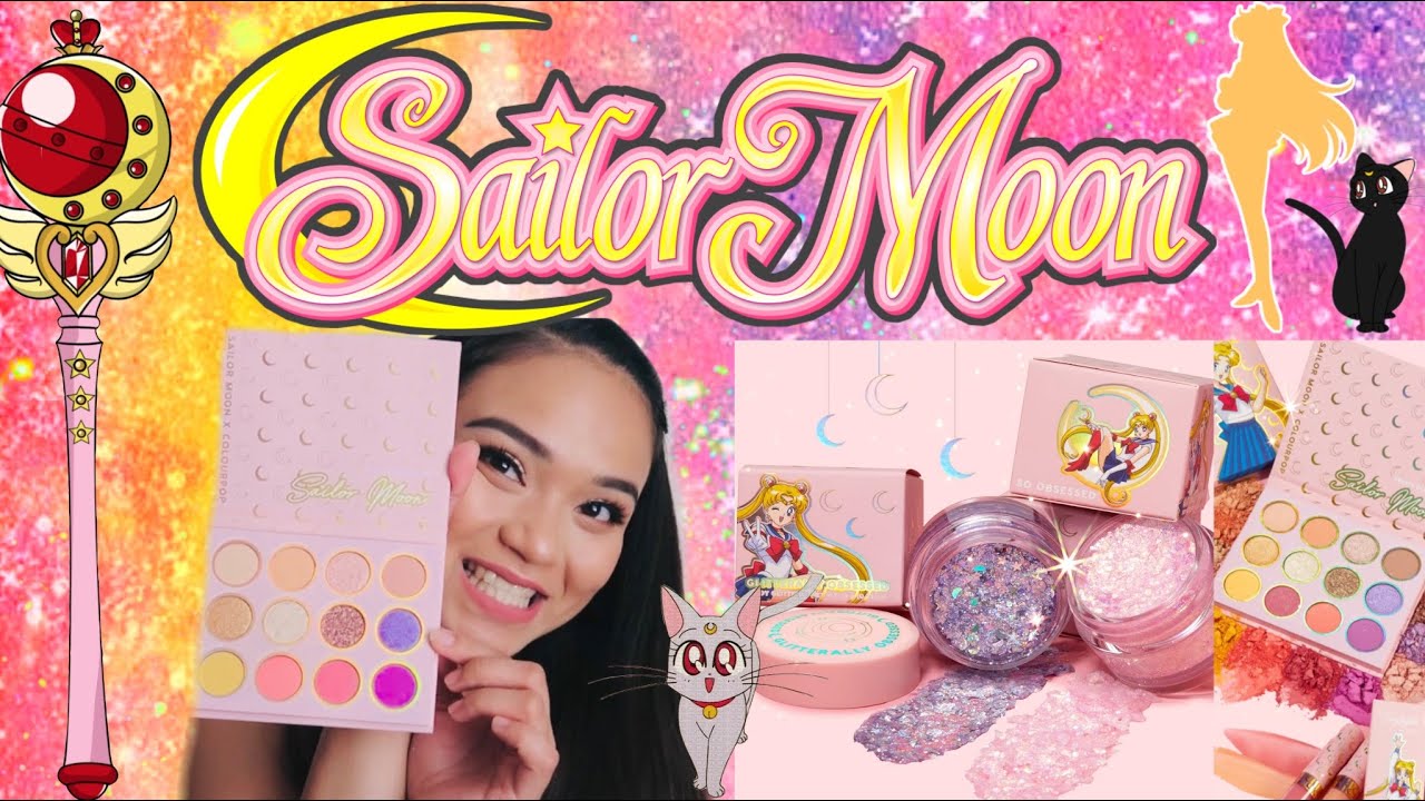 Sailor Moon X Colourpop Makeup Unboxing || Review || Swatch