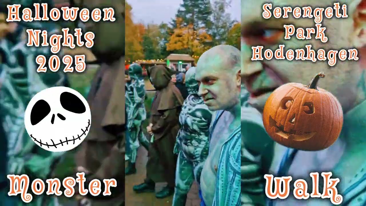 Halloween Monster Walk im Serengeti Park Hodenhagen 