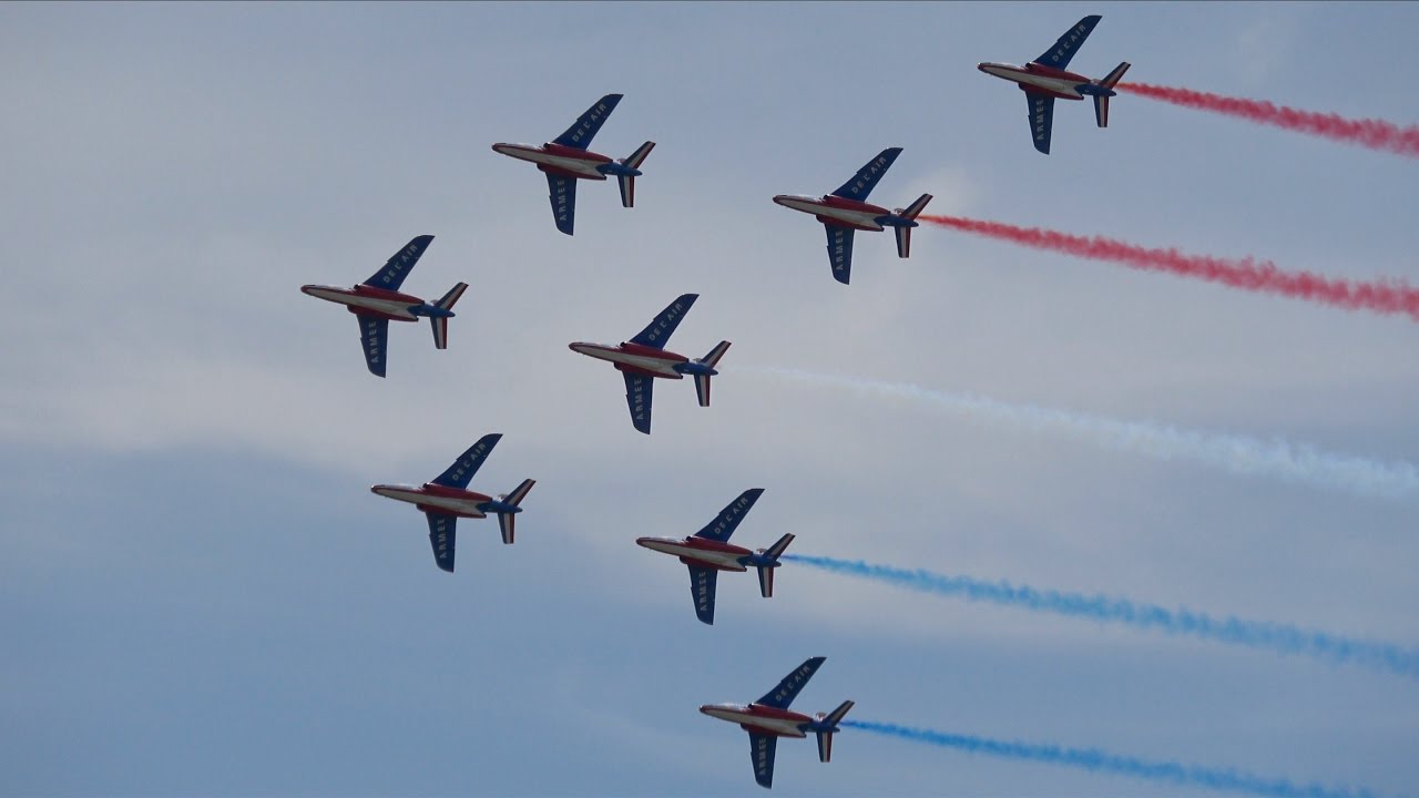 Patrouille De France .. California Capital Airshow 2017 (4K)