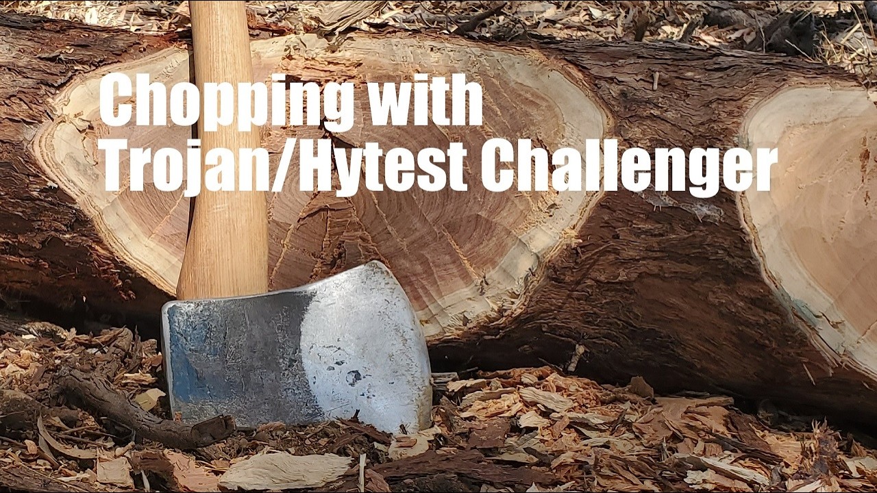 Рубка с помощью Trojan/Hytest Challenger