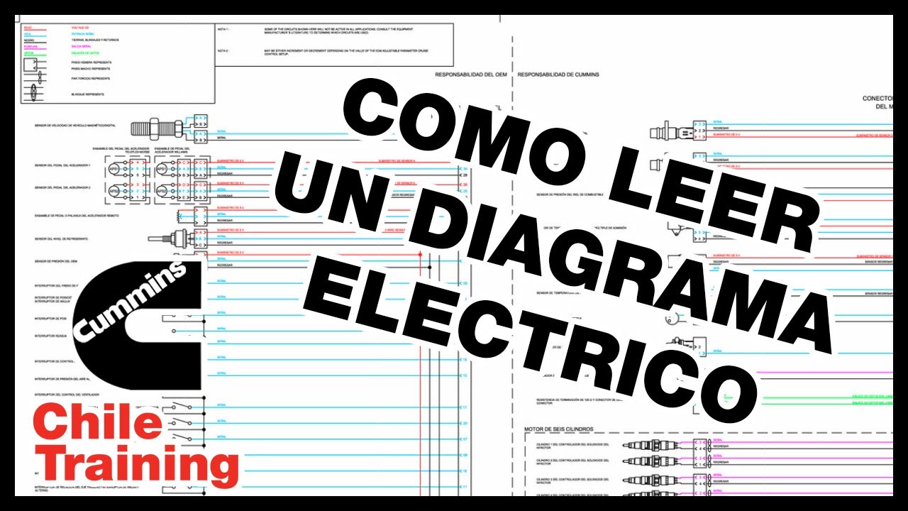 Como leer un diagrama electrico Cummins - CCT EP1