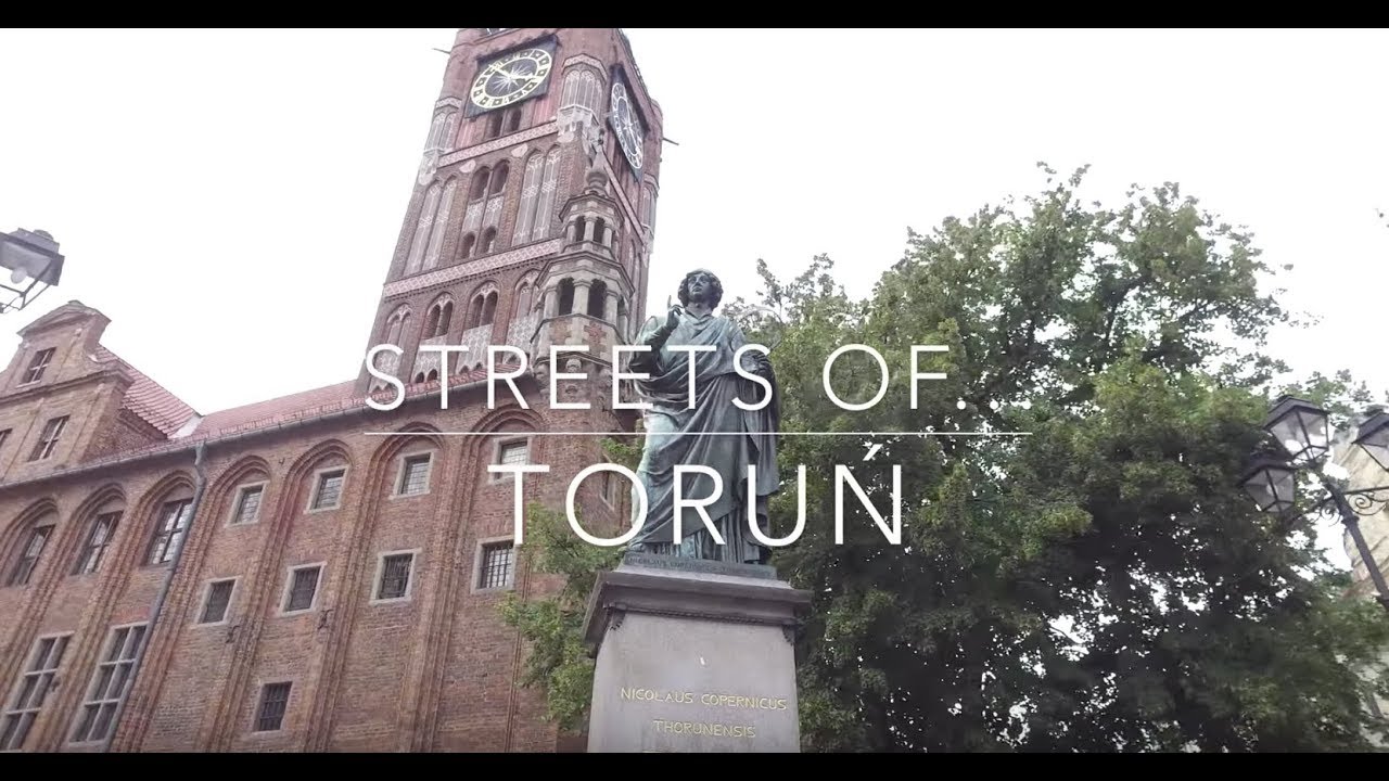 Toruń - Video Walk 4k