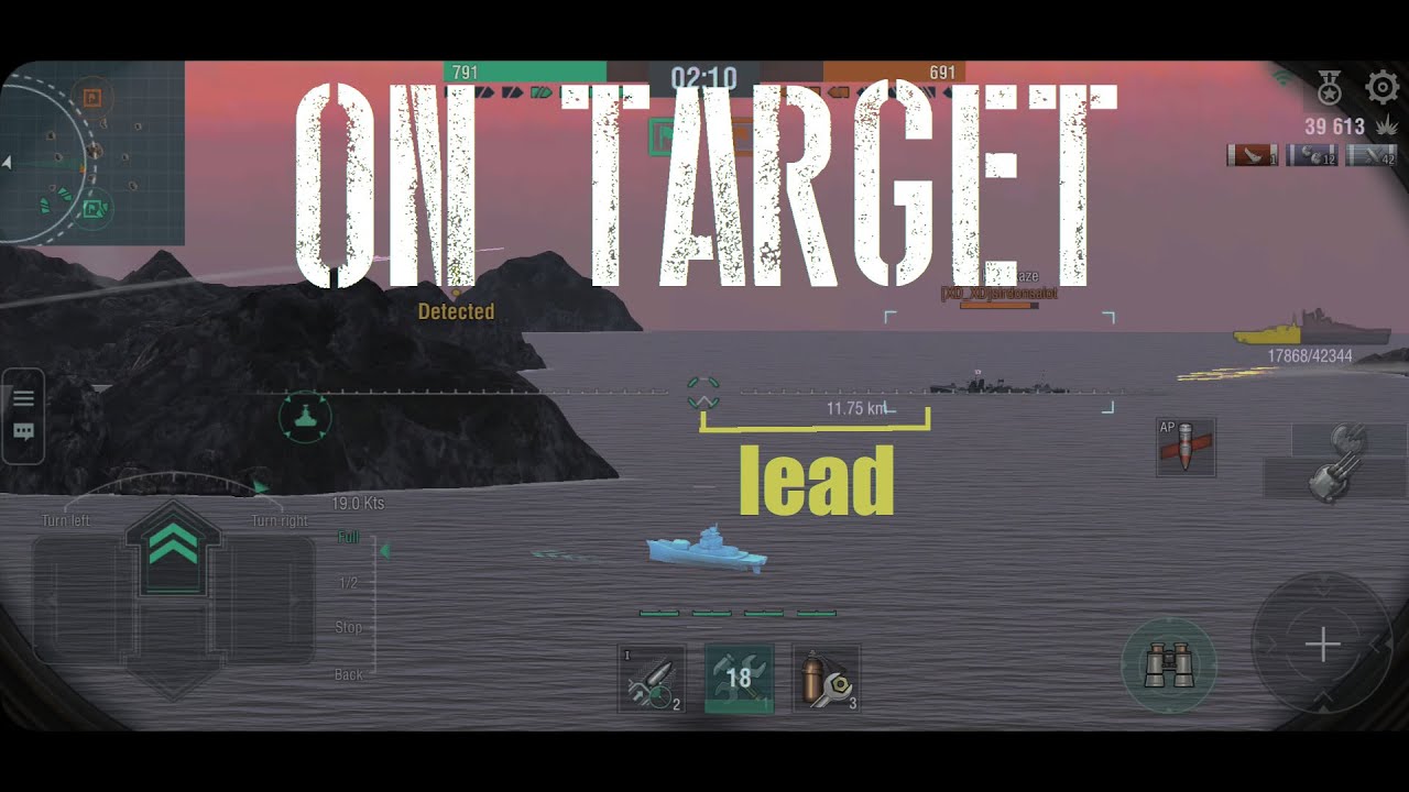 World of Warships Blitz Tactics - Where To Aim