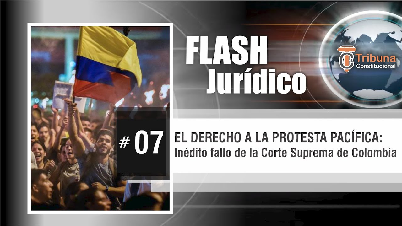 EL DERECHO A LA PROTESTA PAC&Iacute;FICA - Flash Jur&iacute;dico #7