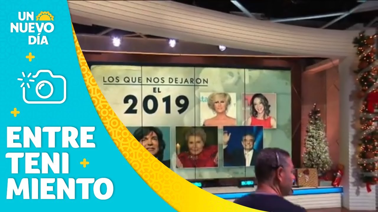 Homenaje a las celebridades fallecidas en 2019 | Un Nuevo Día | Telemundo