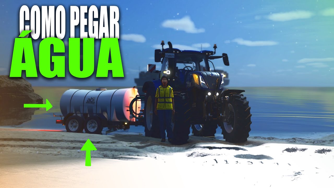 COMO PEGAR ÁGUA NO FARMING SIMULATOR 25 - DICAS - ÁGUA NO FS25