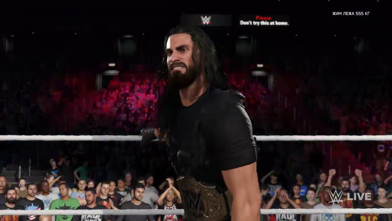 WWE2K25-Seth Rollins vs Roman Reigns l World Heavyweight Title Match