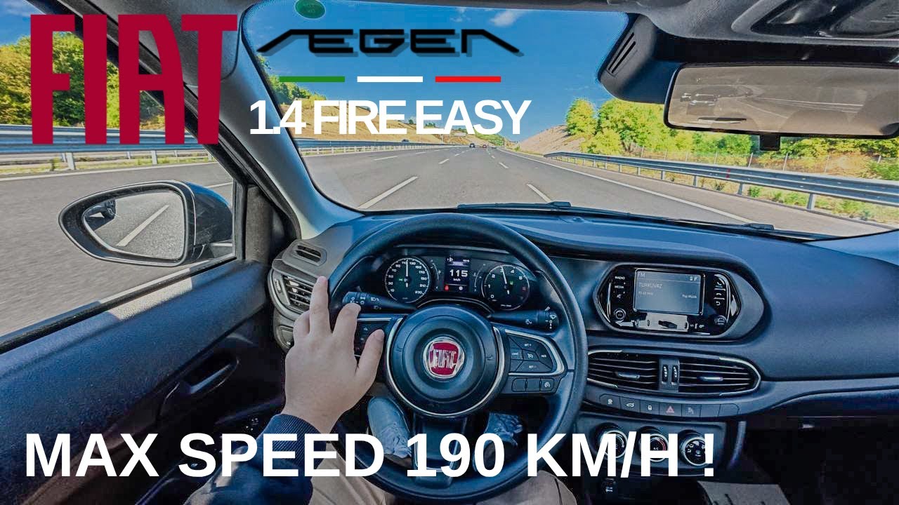 Fiat Tipo 1.4 Fire 95 KM | POV Jazda Testowa Autostradą i po Mieście | 4K 60FPS