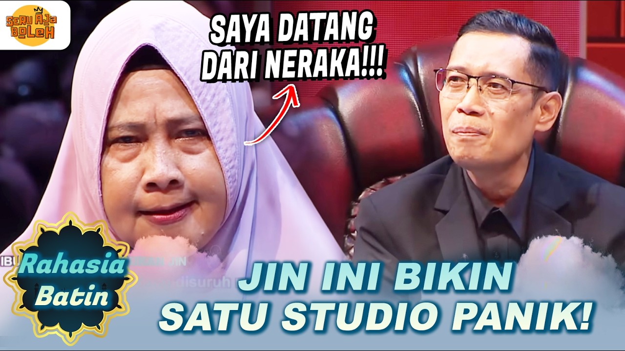 SATU STUDIO PANIK! JIN INI MENGAKU DATANG DARI NERAKA | RAHASIA BATIN | EPS 10 (4/5)