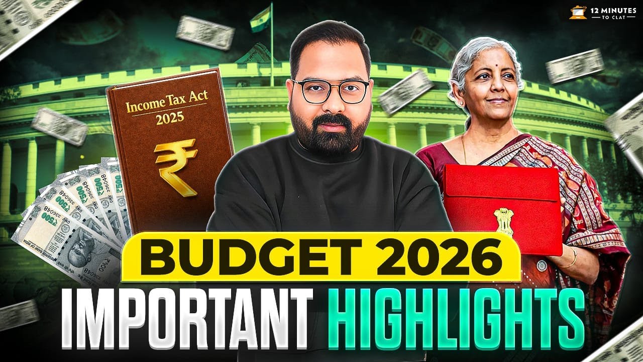 Union Budget 2026 Complete Analysis | New Tax Act, Slabs & 7 Bullet Train Corridors Announced