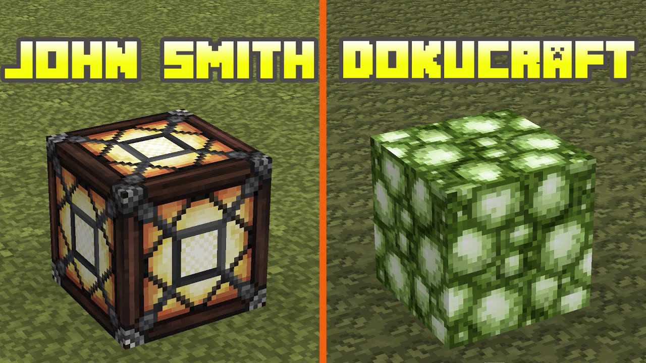 John Smith Legacy vs Dokucraft Dark | Texture Comparison