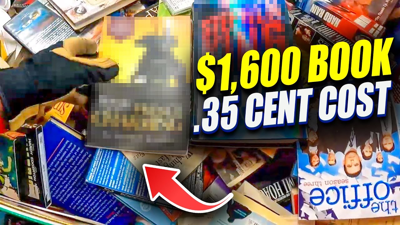 FIRST EDITION HOLY GRAIL BOOK FROM THE GOODWILL BINS!! | Thrifting For Profit | Ep. 243