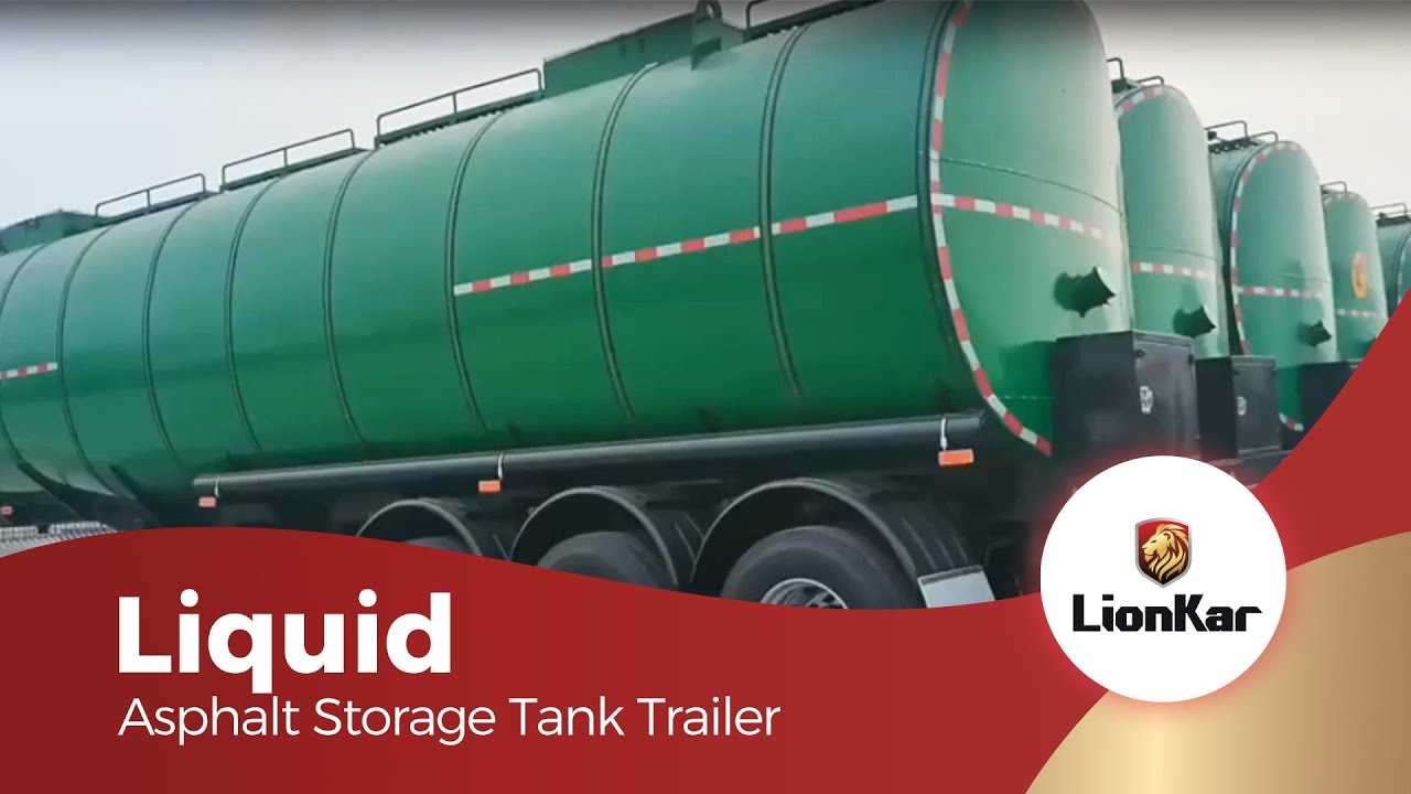 Liquid Asphalt Storage Tank Trailer