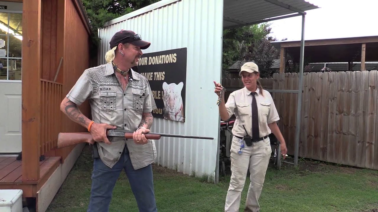 Joe Exotic releases a little frustration