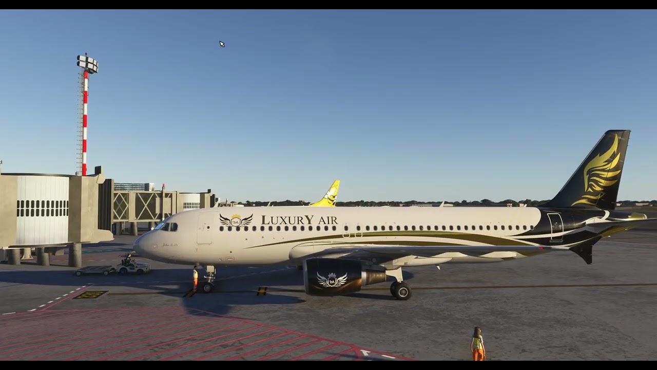 Fenix A320 su MSFS 2024: breve volo di test da Catania LICC a Palermo LICJ