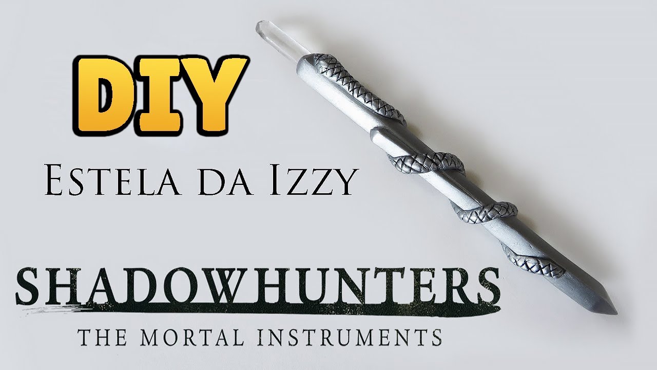 DIY: Estela da Isabelle Lightwood de SHADOWHUNTERS: THE MORTAL INSTRUMENTS #diyseriados