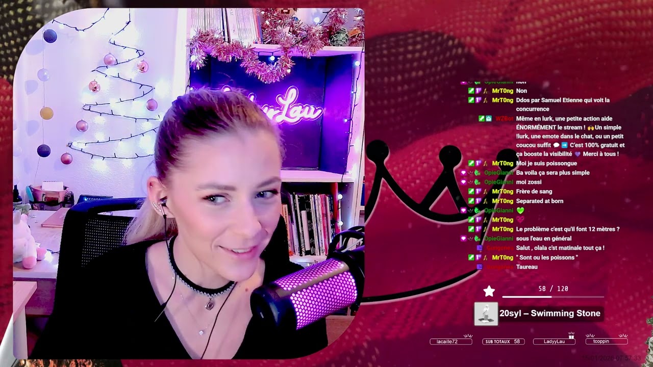 CAFÉ & BONNES ONDES 🥐 Horoscope, Info & Multi-gaming Détente 🌆 !subgoal !discord !insta !tik