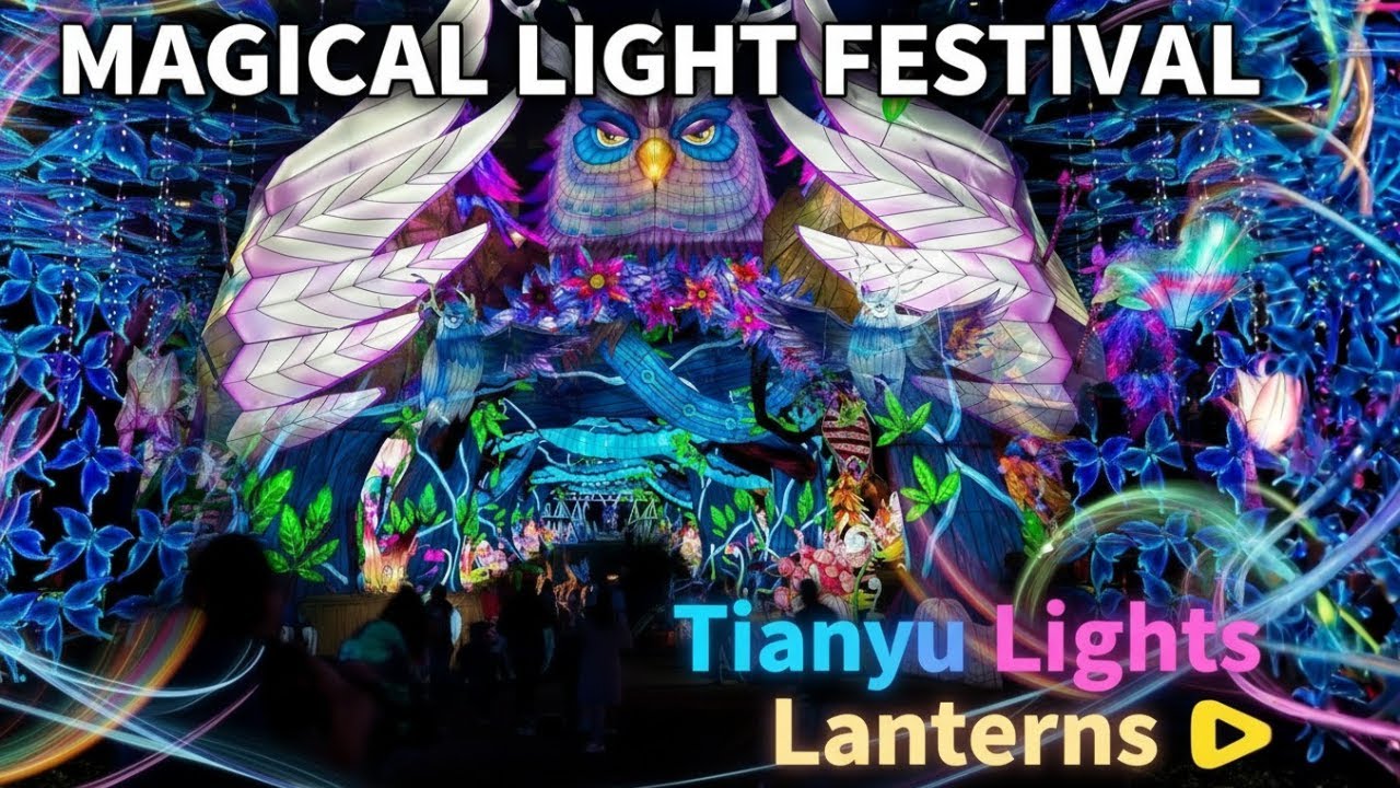 Tianyu Lights Festival: NYC's Night of Magic!