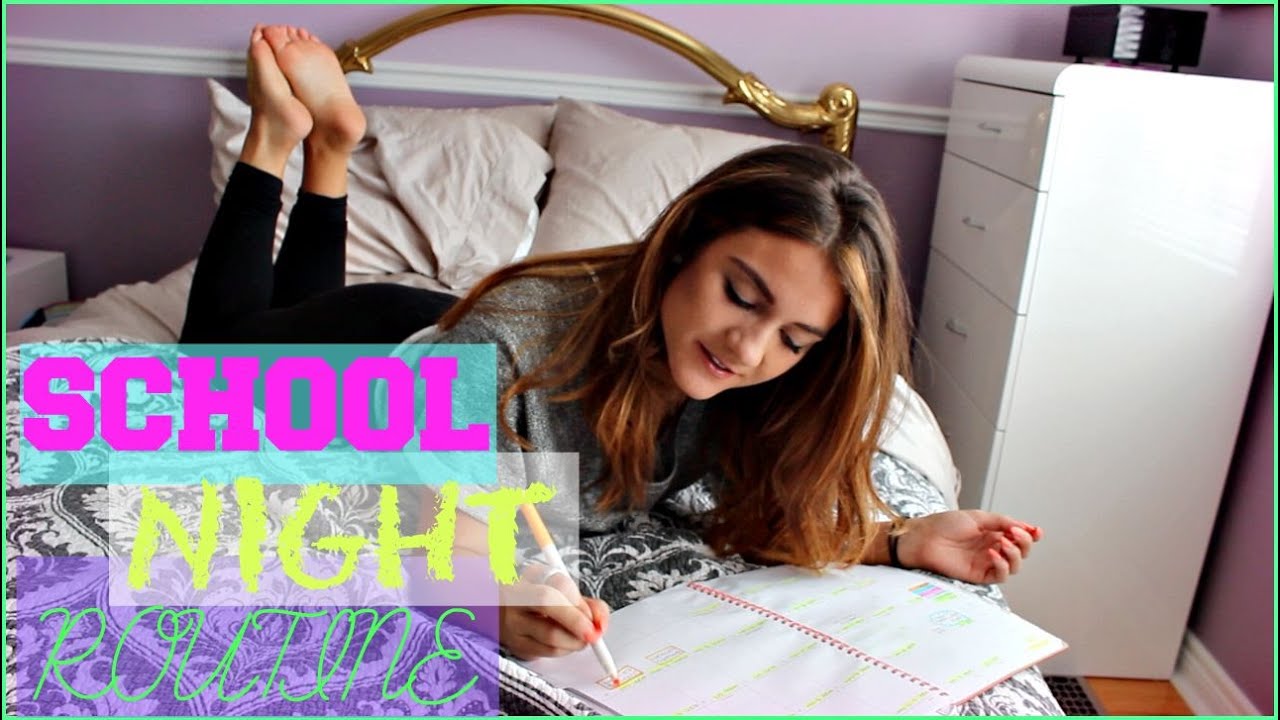 Night Routine | First Day of School.