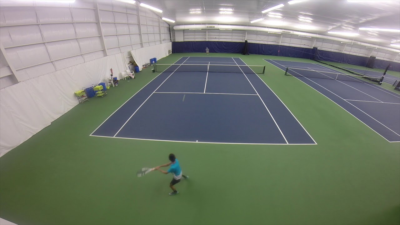 Tomas Mariano: College Tennis Recruiting Video Match Play (1)