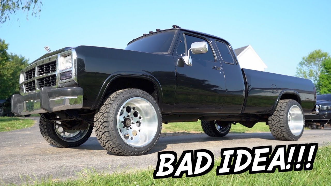 TERRIBLE Idea On The New 1st Gen Cummins!!!  EXTRA THICCCC