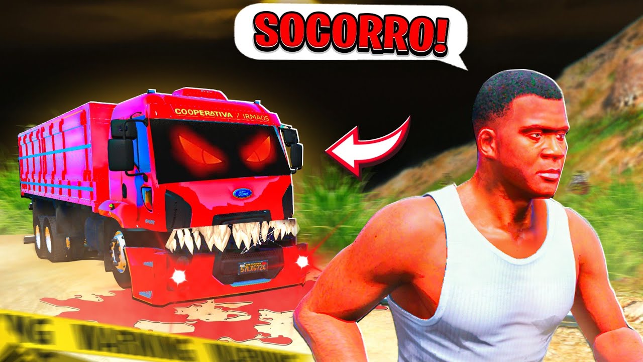O CAMINHÃO PROIBIDO GANHOU VIDA PROPRIA! GTA 5 MODS