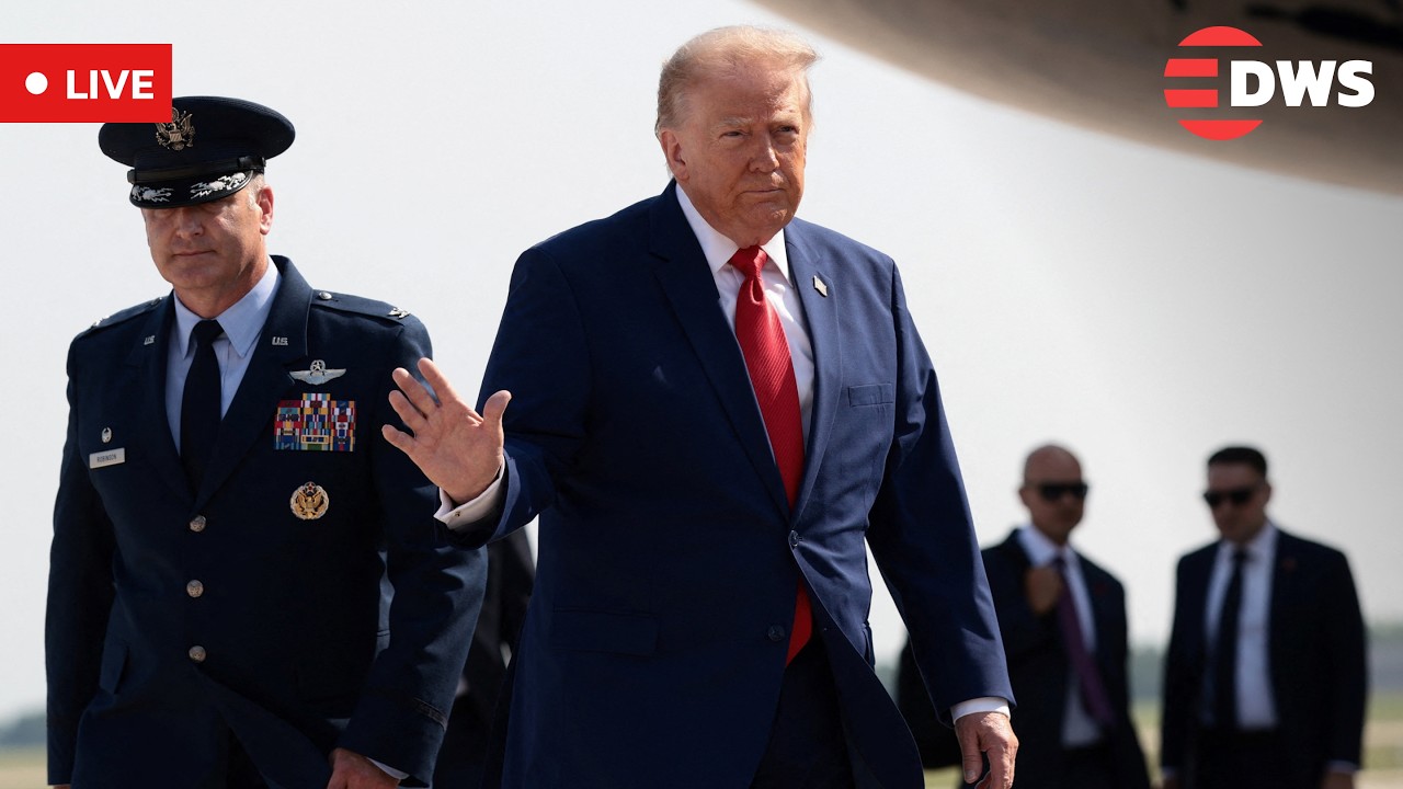 LIVE: U.S. President Donald Trump Boards Air Force One for Michigan Visit | AC15