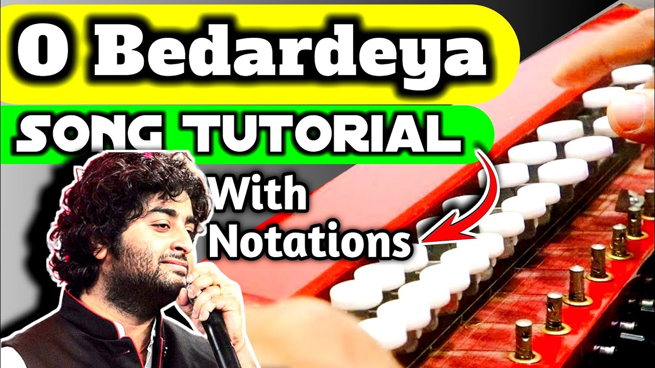 O Bedardeya Song Banjo Notations। O Bedardeya Banjo Tutorial। Banjo Lesson ।