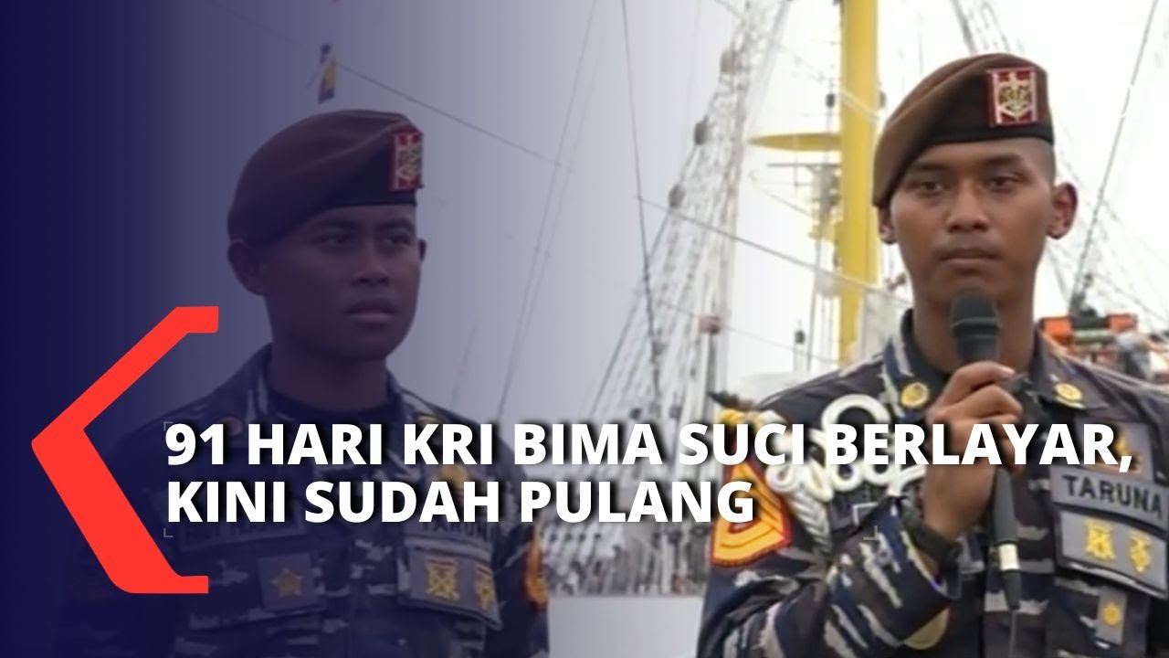 91 Hari Berlayar ke Singapura hingga Australia, KRI Bima Suci Pulang ke Tanah Air