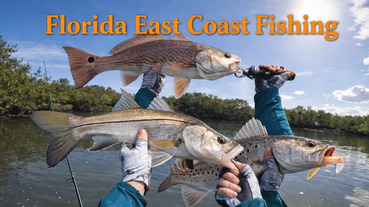 Double Inshore Slam - Fishing in Between Cold Fronts @ Mosquito Lagoon