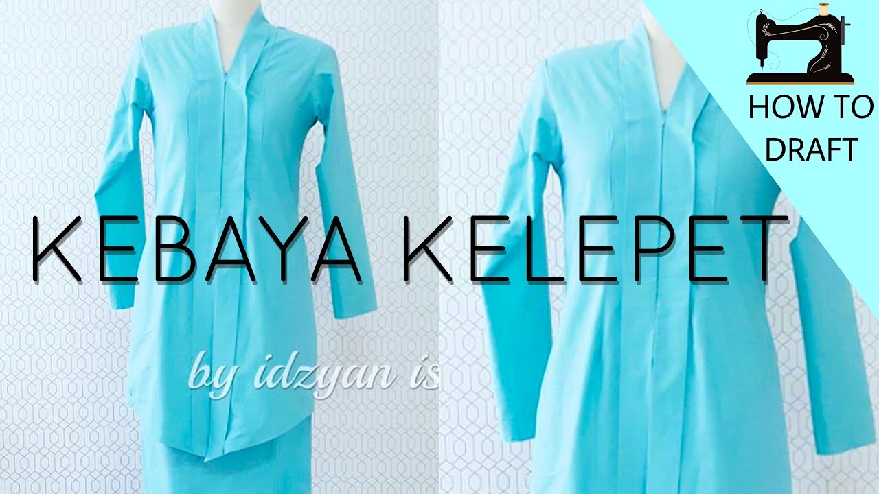 Drafting Shawl Collar | Kebaya Kelepet | How to Draft