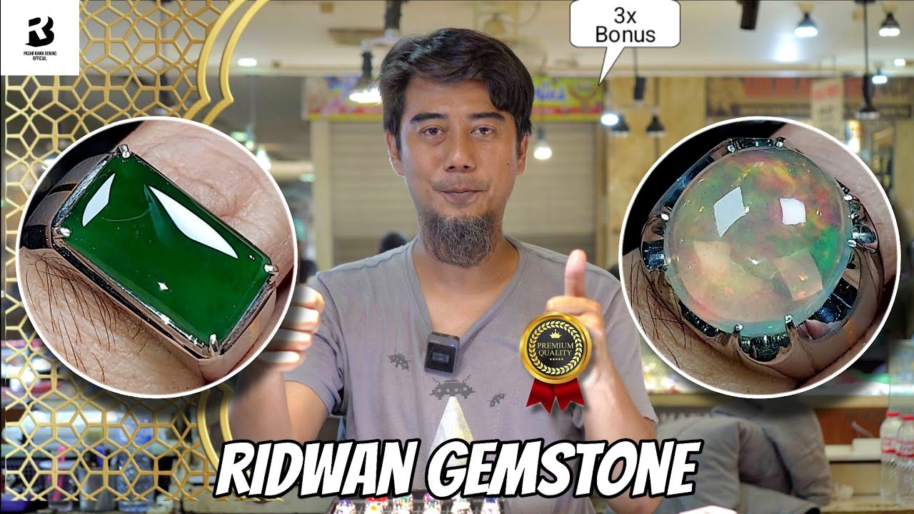 Jaminan Puas ❗ Permata Cantik, Kualitas Mantap, Harga Bersahabat ( Ridwan Gemstone )