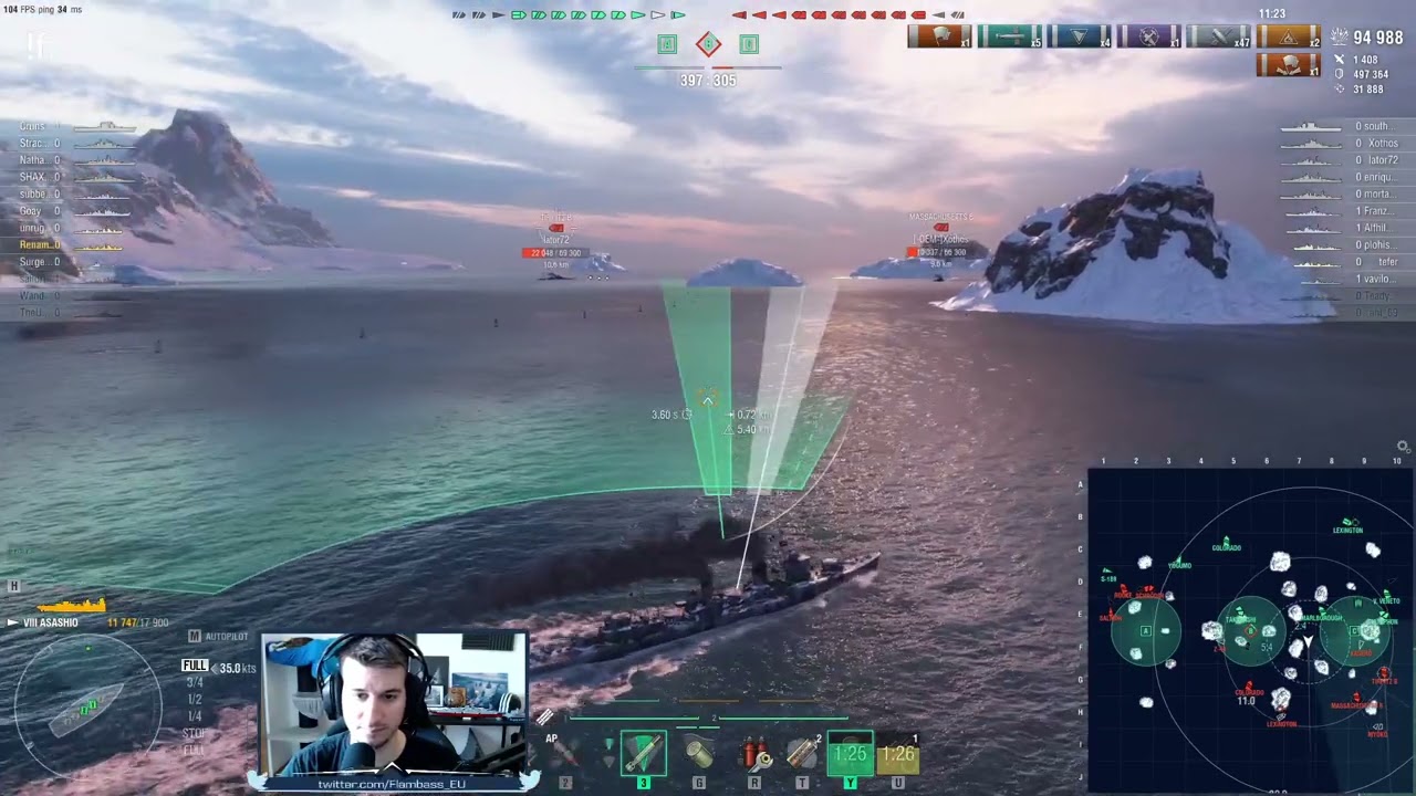 Asashio the Mocking Murderer - World of Warships