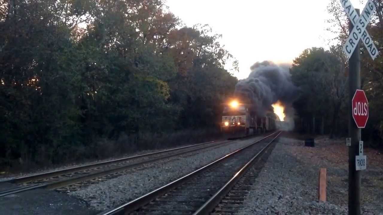 NS train 320, NS 9661 with blown turbo