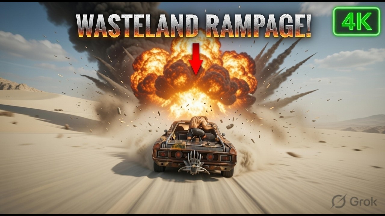 MAD MAX S01E03 DESTRUCTION OF OIL CAMP 4K/UHD