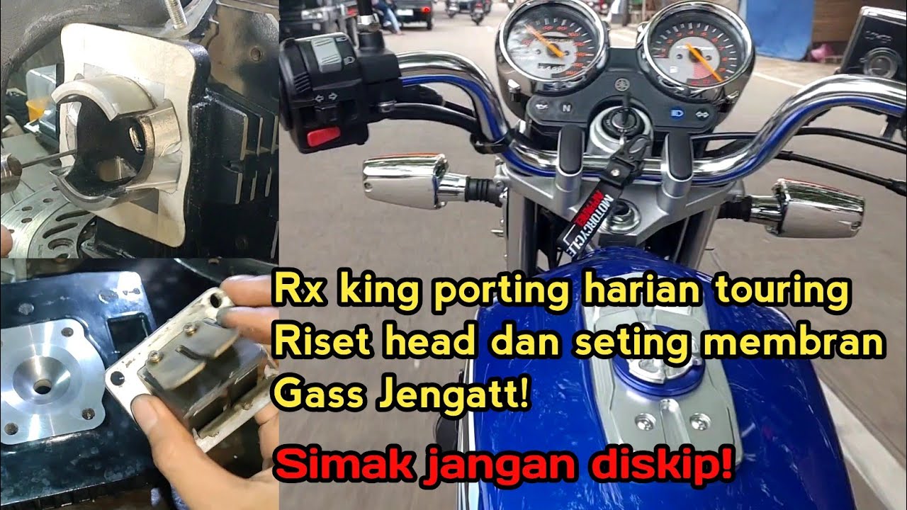 Rx king standar porting harian touring gass jengatt ❗