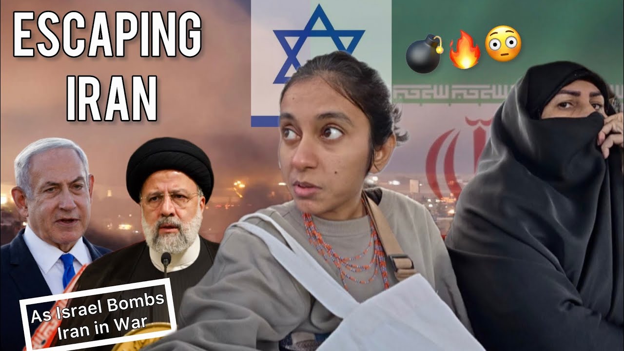 Solo Indian Girl in IRAN as the IRAN - ISRAEL War Continues 💣😳🇮🇷🇮🇱