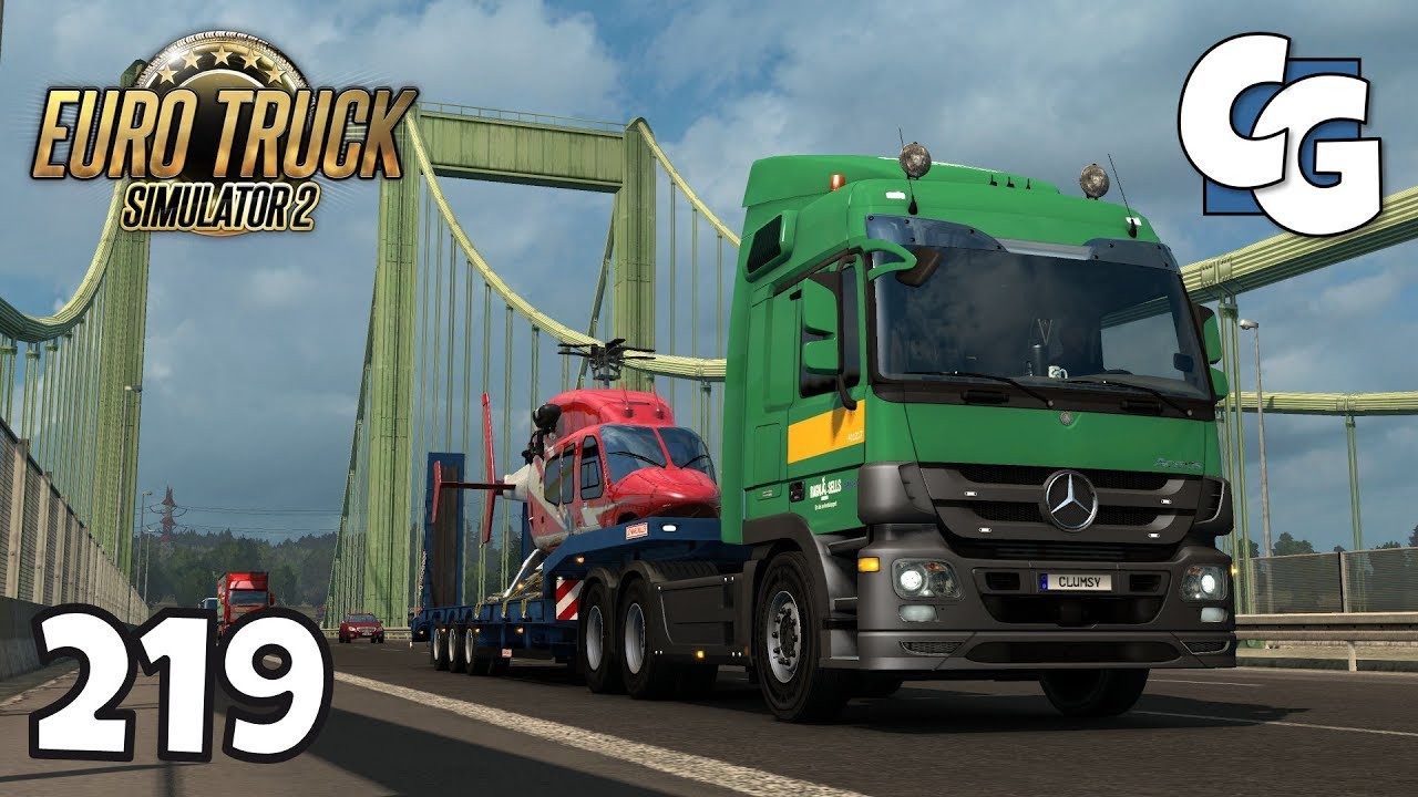 ETS2 - Ep. 219 - Mr. Capital's Mercedes Actros MP3 Reworks 2.0 - ETS2 Let's Play
