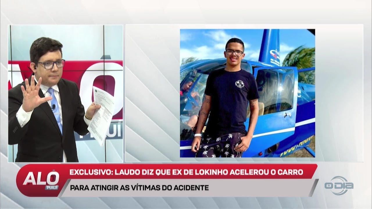 Exclusivo: Laudo diz que Ex de Lokinho acelerou carro para atingir vítimas 31 03 2025
