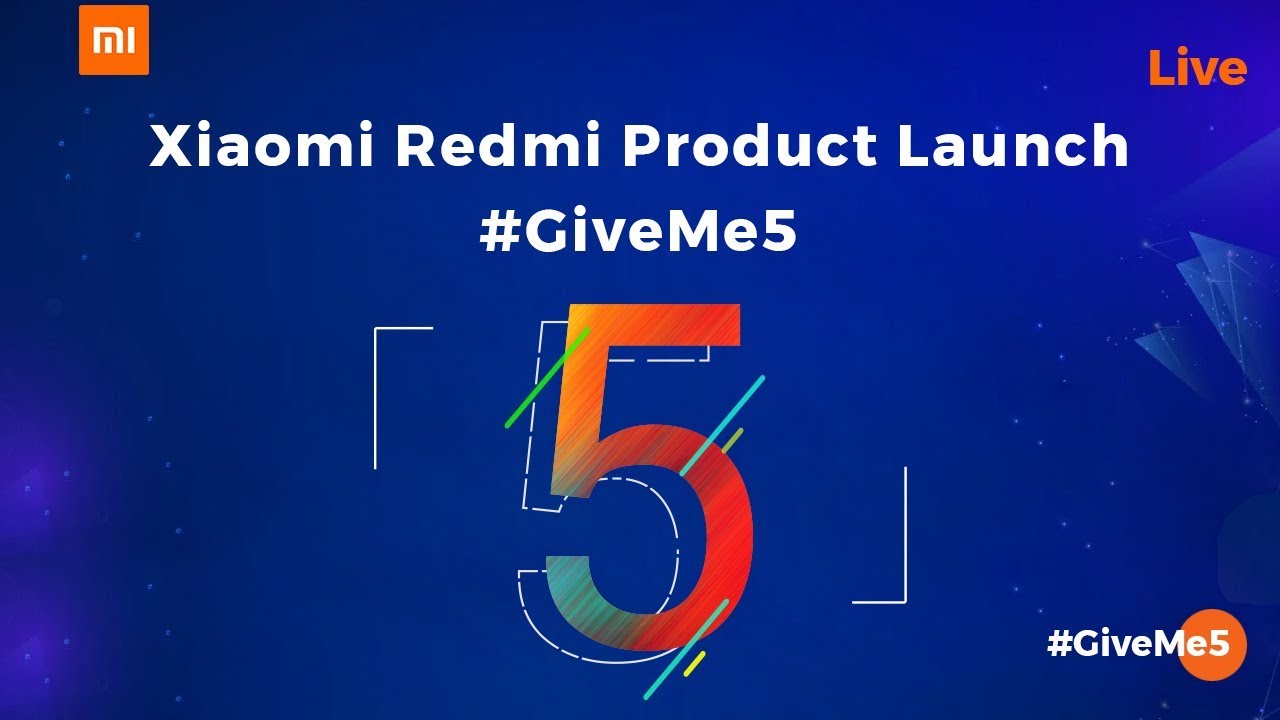 🔴 Live: Xiaomi Redmi Note 5 & Note 5 Pro | Mi TV 4 55 inch | Product Launch in India |  | #GiveMe5