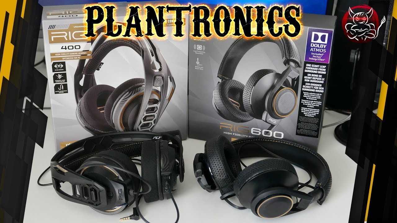 Plantronics RIG 400 / 600 Dolby Atmos - Лучший Выбор для начинающих Стримеров [Обзор]