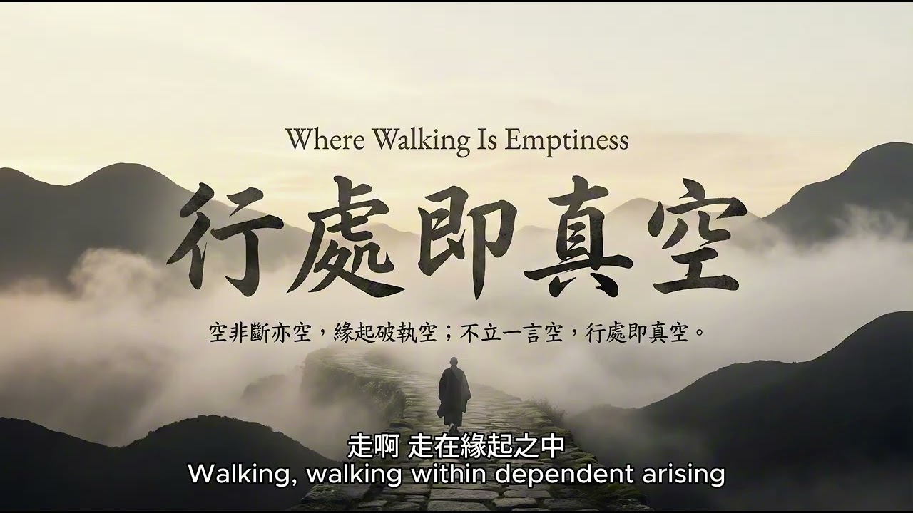 行處即真空 Where Walking Is Emptiness
