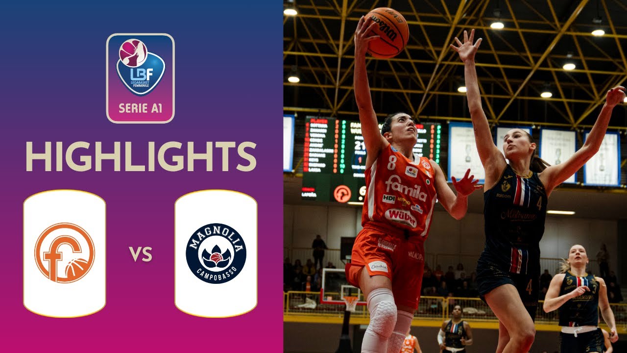 Famila Wuber Schio 67-47 La Molisana Magnolia Campobasso • SERIE A1 - 16ª giornata