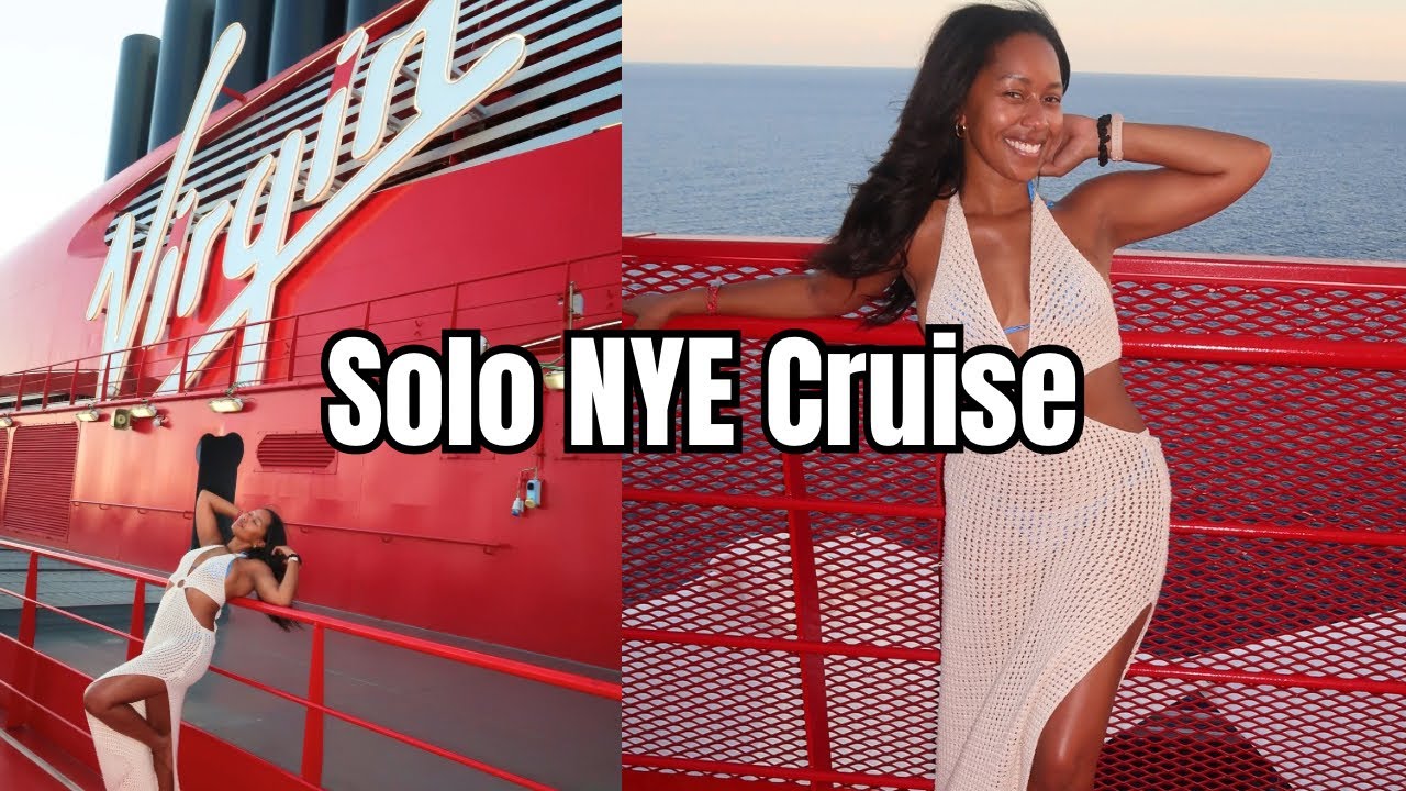 Solo New Year's Eve Cruise on Virgin Voyages | I Was Lowkey Scared (Ep.1)