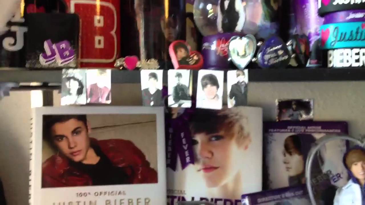 My Justin Bieber Room & NEW Stuff (October 2012) ♥