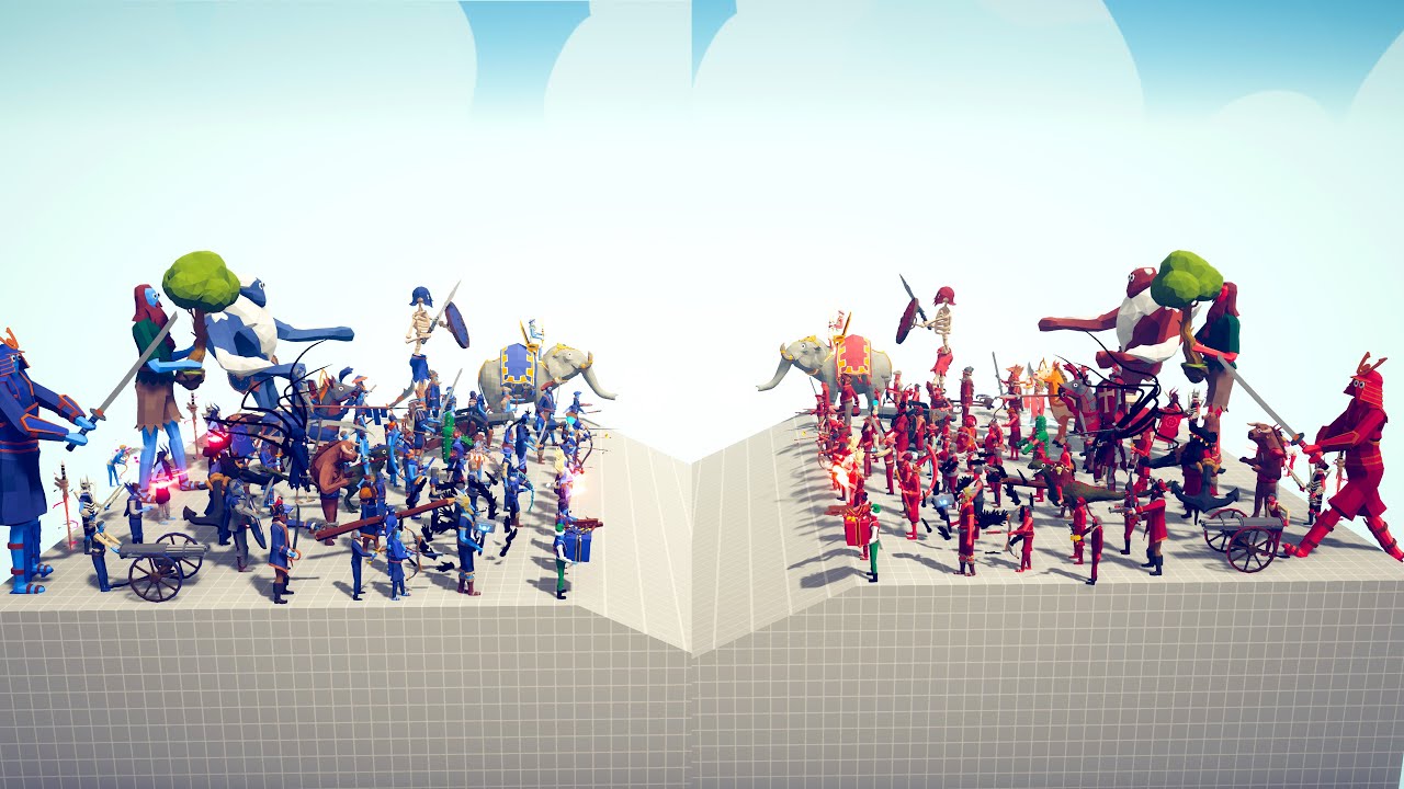 50 vs 50 ALL UNITS TOURNAMENT - Totally Accurate Battle Simulator TABS