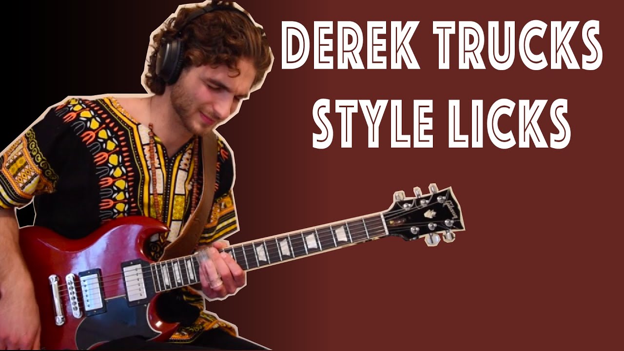 Derek Trucks Style Slide Guitar Solo