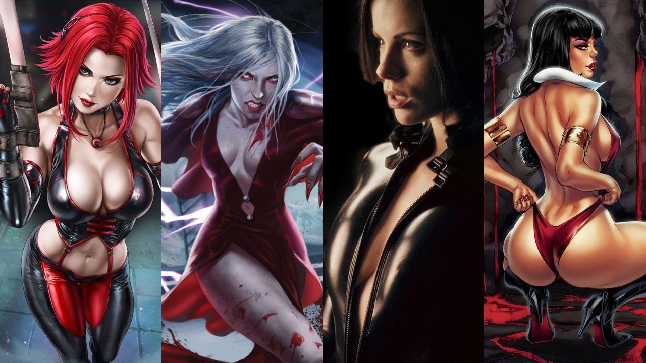Female VAMPIRES: The 10 SEXIEST, Most Dangerous and BLOOD-THIRSTY