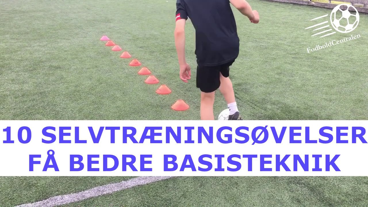 10 selvtræningsøvelser til basisteknik og hurtighed