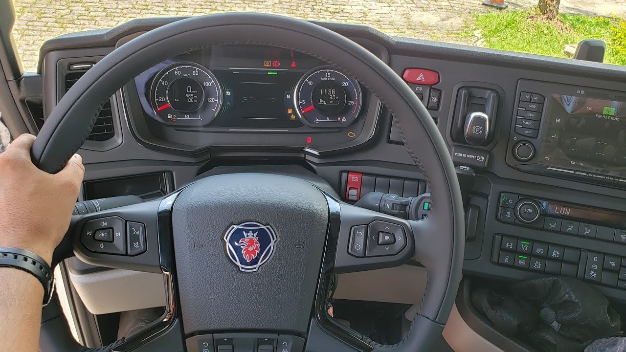 CONHEÇA O NOVO PAINEL DO SCANIA SUPER EURO 6!!!